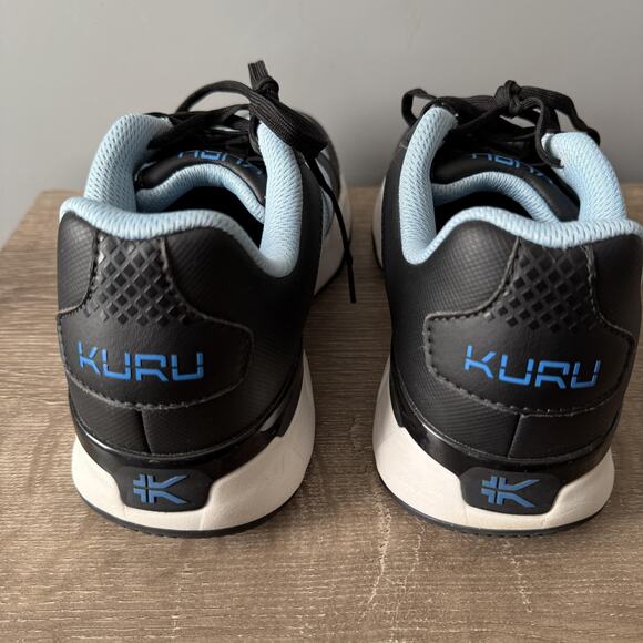 KURU Quantum 2 Athletic Shoes Womens Size 9.5 Black Blue KURUCLOUD Sneaker - Picture 4 of 11